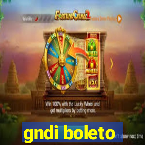 gndi boleto